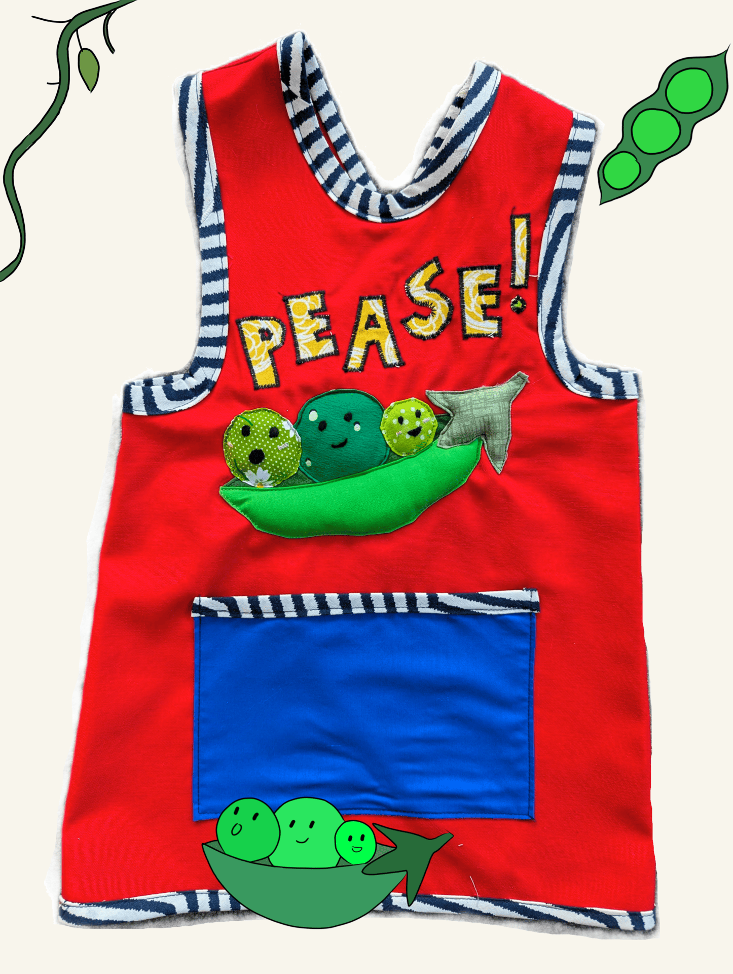 Say ‘Pease’: A Crossover Apron