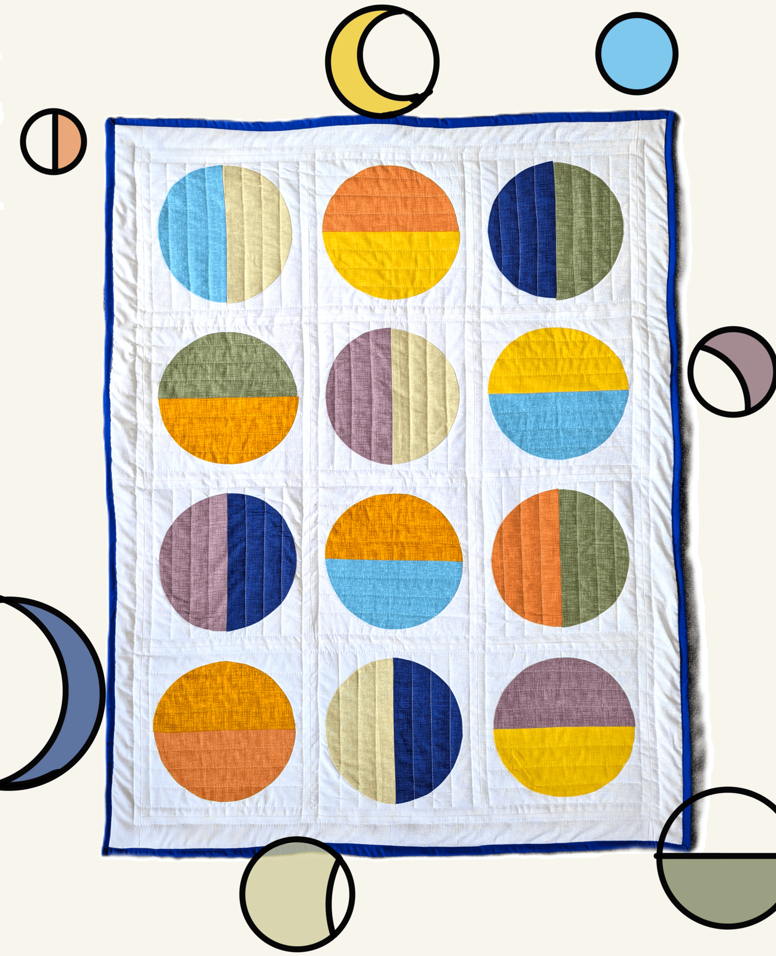 Modern Moon Quilt